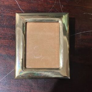 Vintage Brass Miniature Picture Frame Made in Korea
